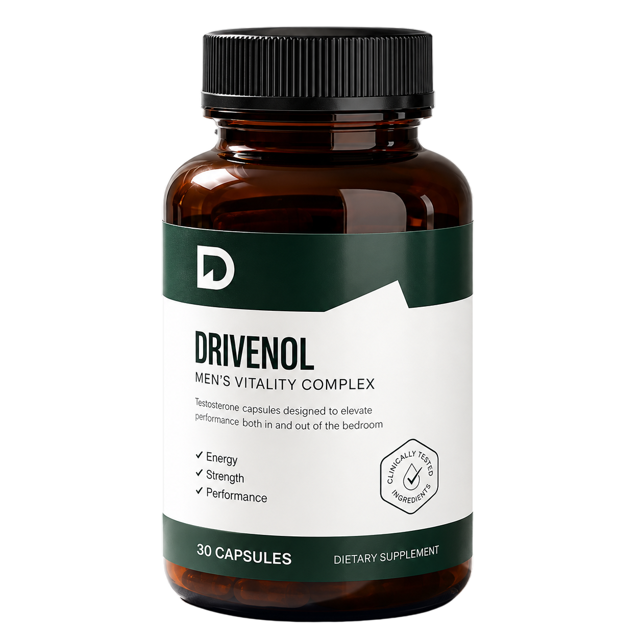 1 bottle of Drivenol Men's Vitality Complex